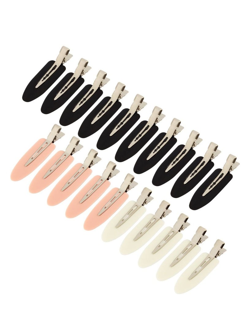 ORiTi 20 pieces No Bend Hair Clips, Curl Pin Clips, No Crease Hair Clips for Makeup Application  - Image 1