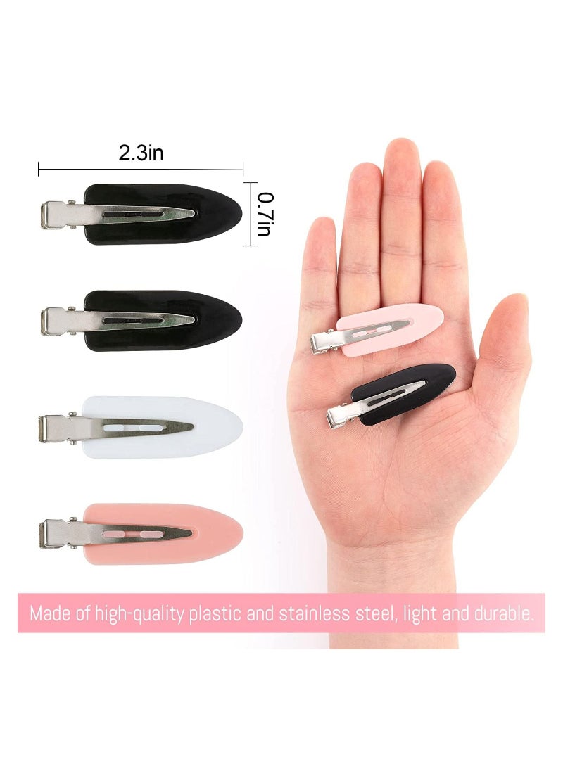 ORiTi 20 pieces No Bend Hair Clips, Curl Pin Clips, No Crease Hair Clips for Makeup Application  - Image 2