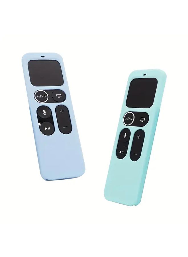 Mint Green Silicone Cover for 4th 5th Generation Apple TV 4K Remote Control - Image 4