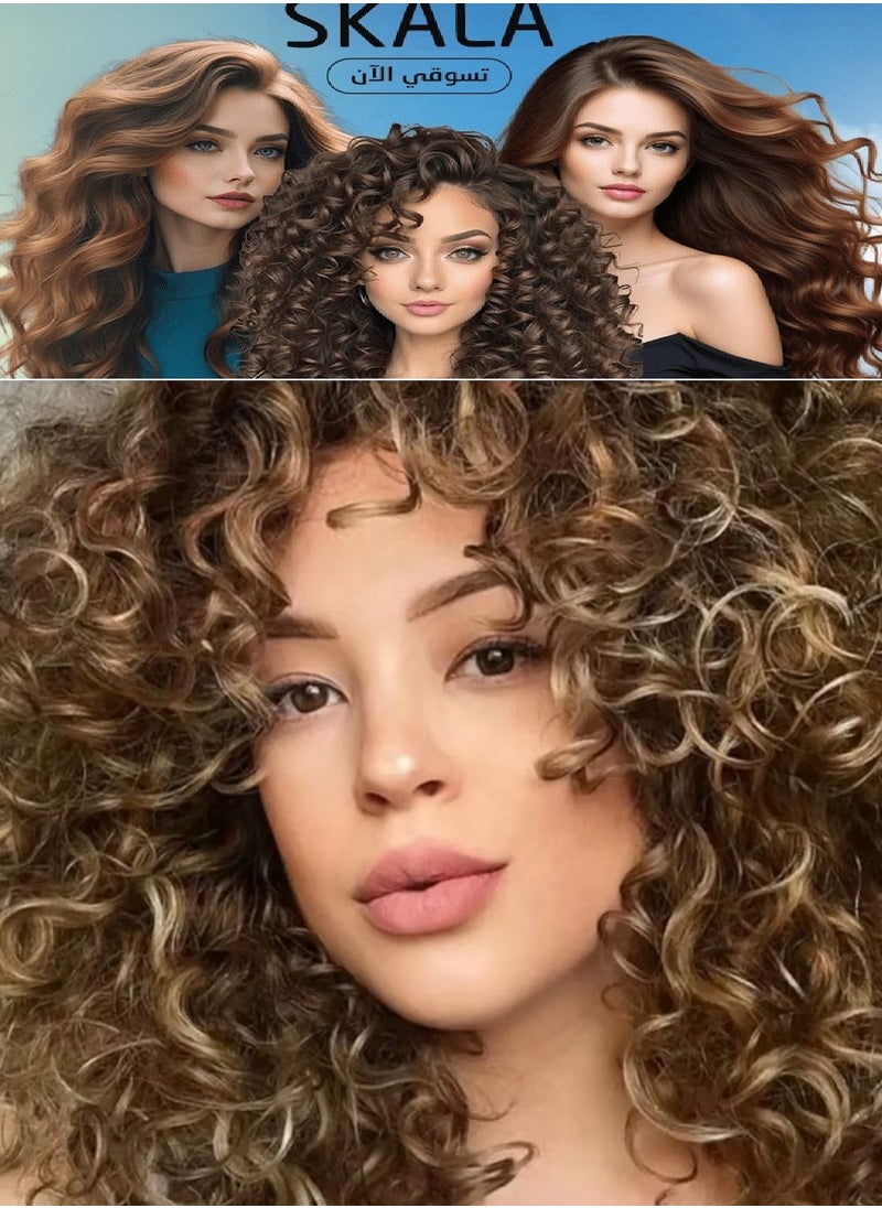 SKALA - Skala Babosa Treatment, Hydrates and Conditions Hair Cream (2 in 1) with Aloe Vera Extract, Shea Butter and D-Panthenol for All Types of Curly Hair 1000g (Brazilian) - Image 1