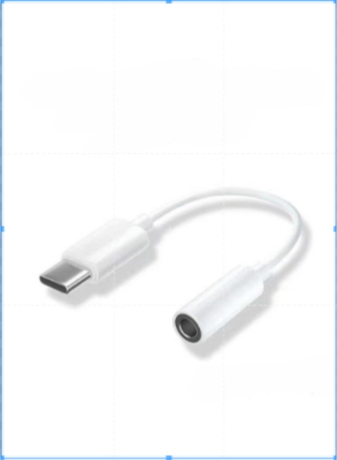 USB Type C Headphone Jack Adapter For Htc/Moto White/Silver