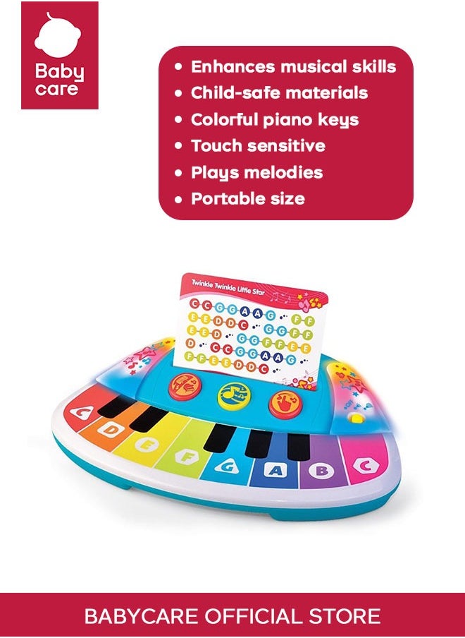 Babycare Magic Touch Piano toy - Multicolor 