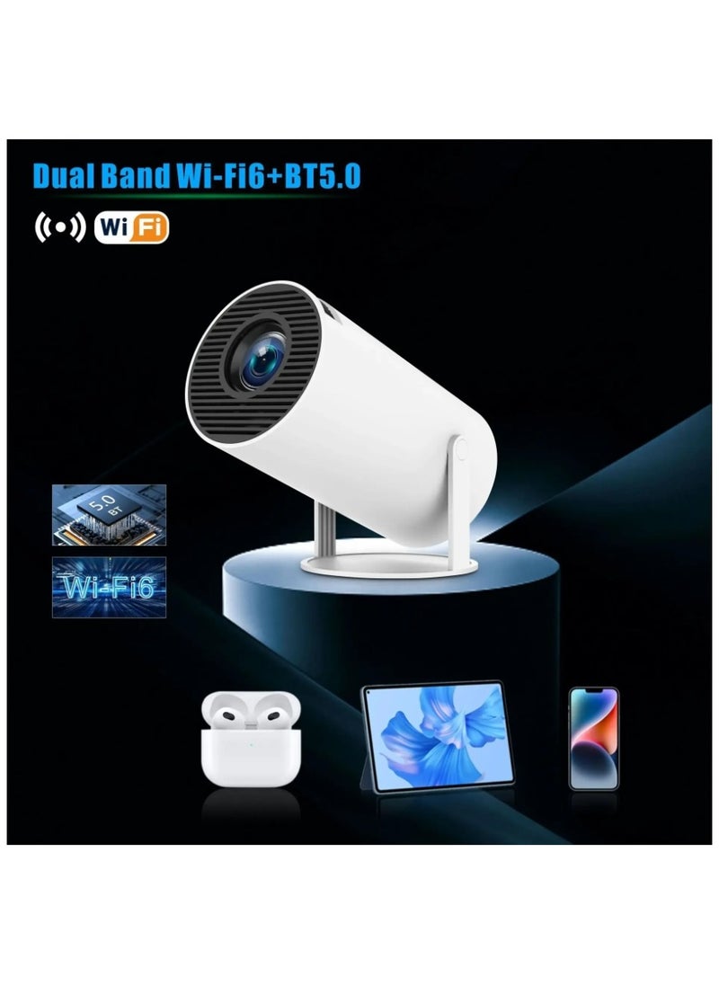 Generic - M300 MAX Retro Video Game Consoles Mini Portable Intelligent ProjectorHome Projector Android11 System 720P 64GB Games - Image 1