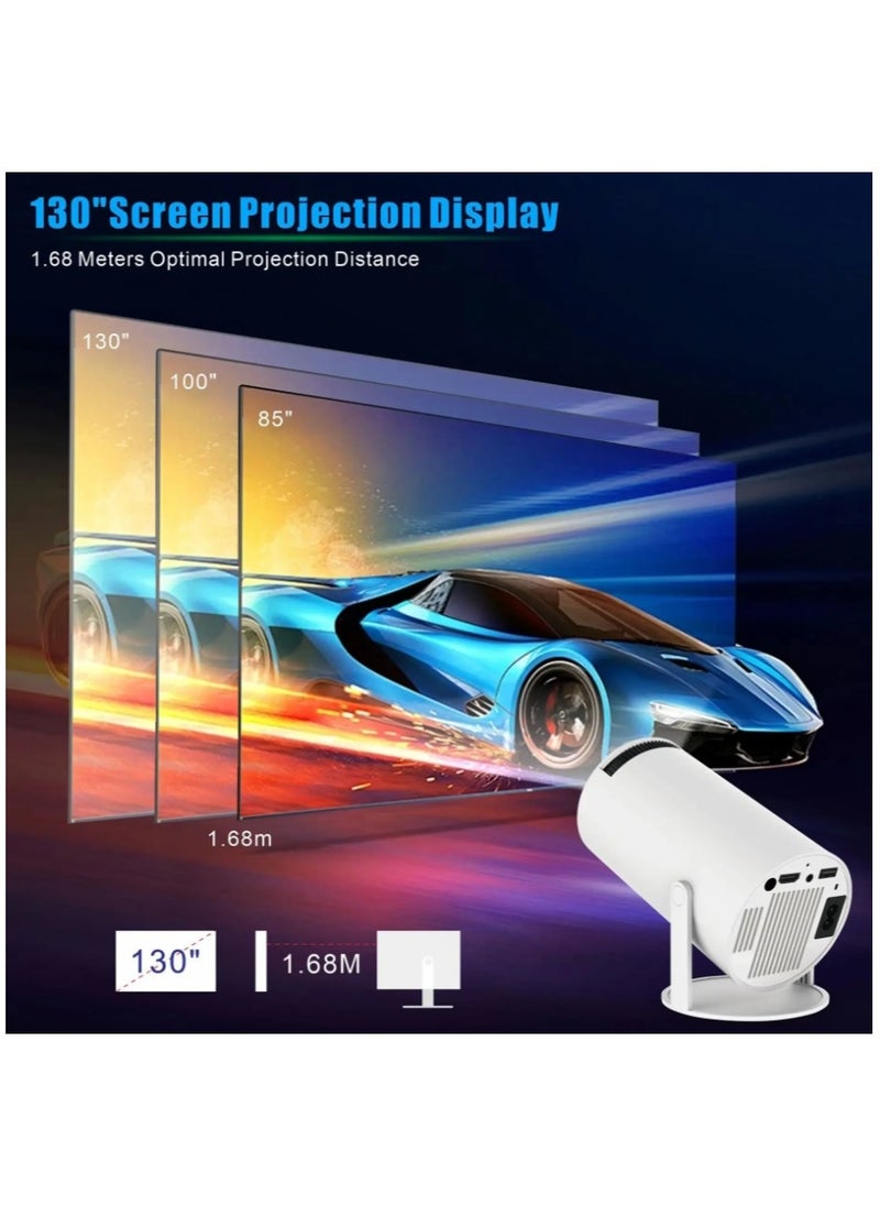 Generic - M300 MAX Retro Video Game Consoles Mini Portable Intelligent ProjectorHome Projector Android11 System 720P 64GB Games - Image 1