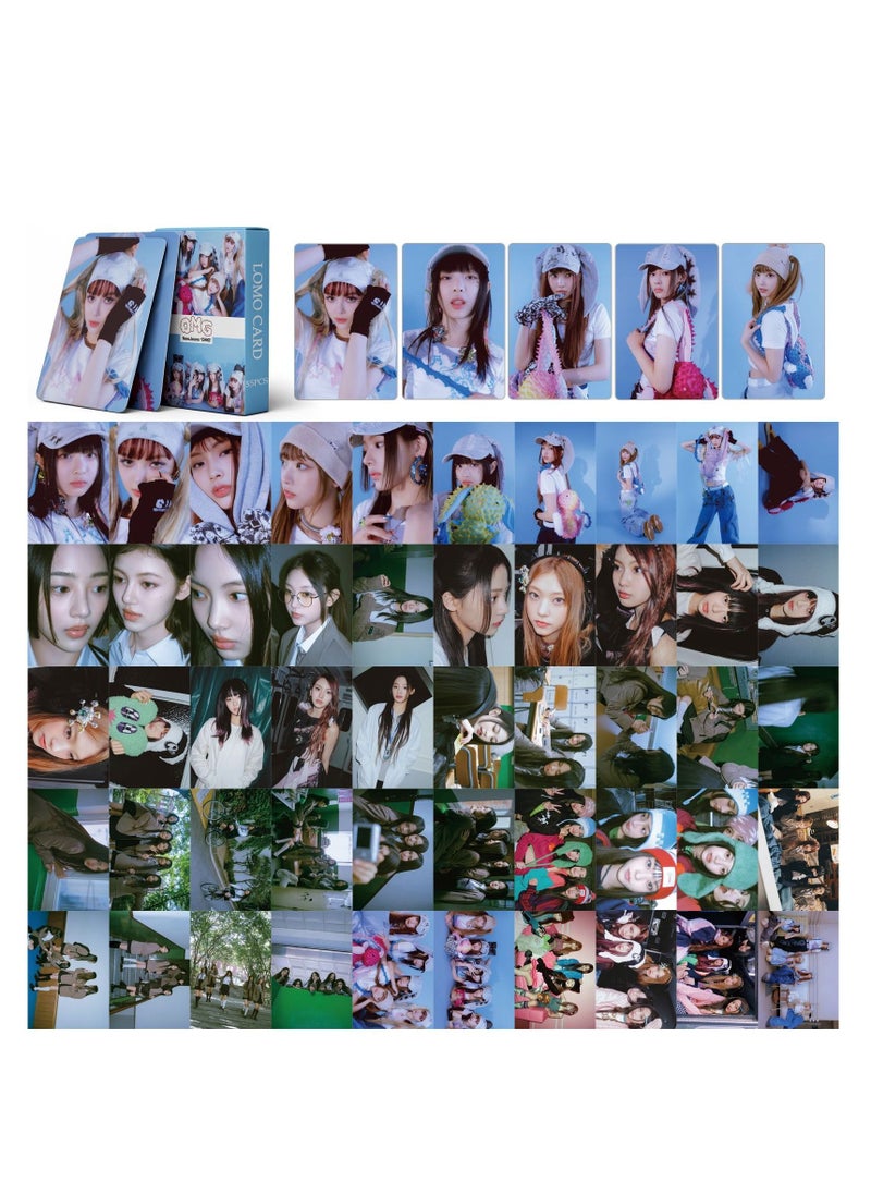 Generic - New Jeans Album OMG Collection Card 2023 New Photo Card 55 Pieces - Image 1