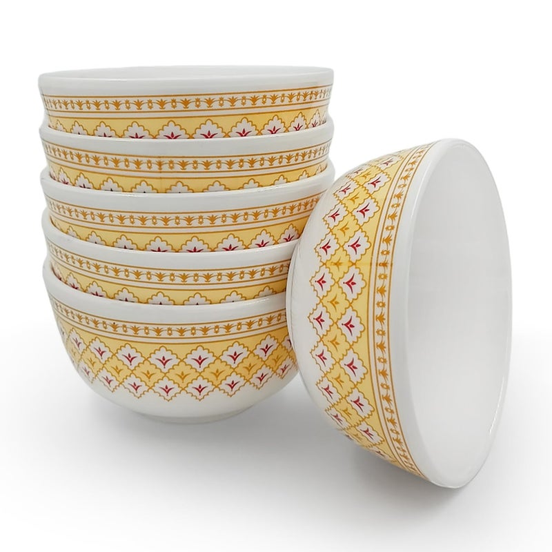 Superware | Pure Melamine | Katori Set - Platinum 3.5” (6 nos.) | Stain Free, Glazed Finish - Image 3