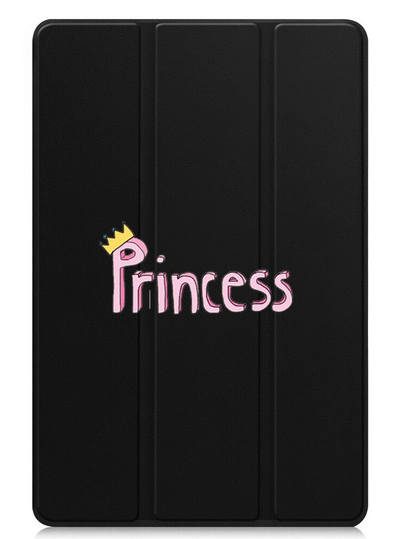 Theodor Protective Flip Case For Apple iPad Air 13 (2024) With Trifold Stand Auto Wake Sleep Shockproof Cover Princess - Image 1