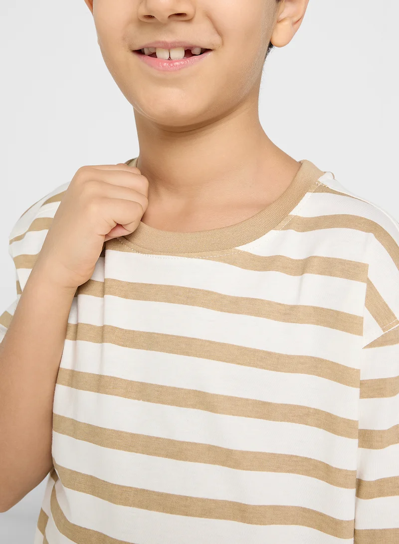 Ripples BOYS DROP SHOULDER T-SHIRT
