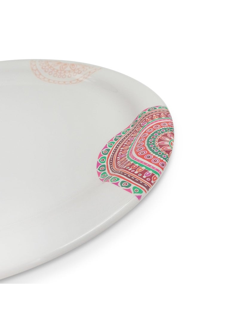 Superware Superware | Pure Melamine | Small Plate Set – Festive 7.5” (6 nos.) | Stain Free, Glazed Finish  - Image 4
