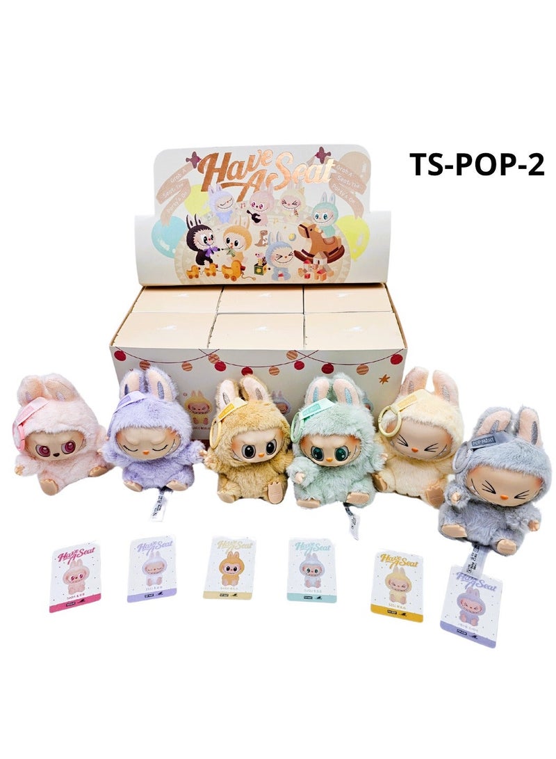 LABUBU Pop Mart Labobo Surprise Box - Unique Soft Stuffed Animal - 1 Random Figure of 6 Designs - Cute Animal Costume Figures - Soft & Chance to Get a Secret Rare Version - Image 5