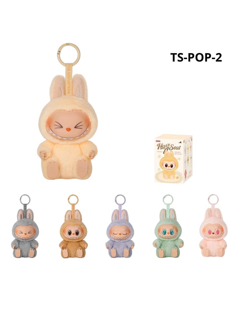 LABUBU Pop Mart Labobo Surprise Box - Unique Soft Stuffed Animal - 1 Random Figure of 6 Designs - Cute Animal Costume Figures - Soft & Chance to Get a Secret Rare Version - Image 4