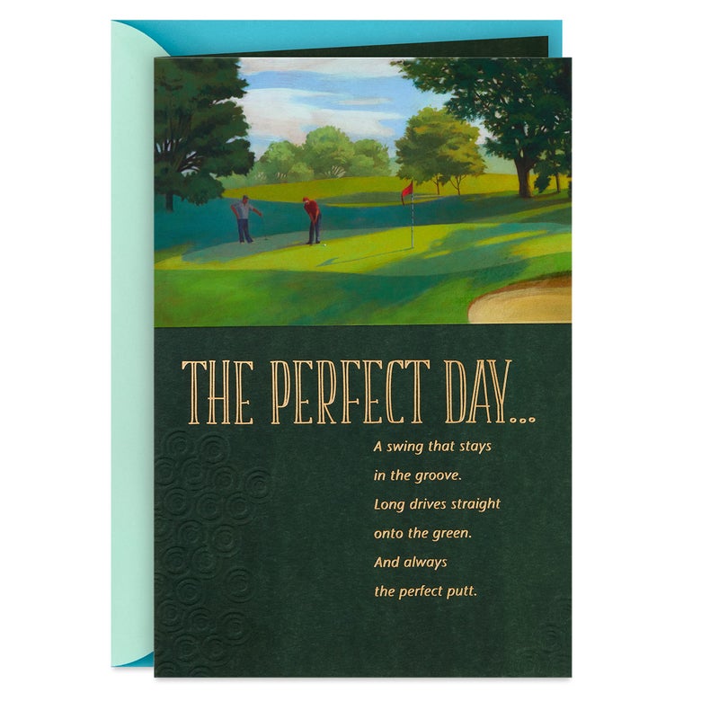 Hallmark Birthday Card for Men (Golf) - Image 1