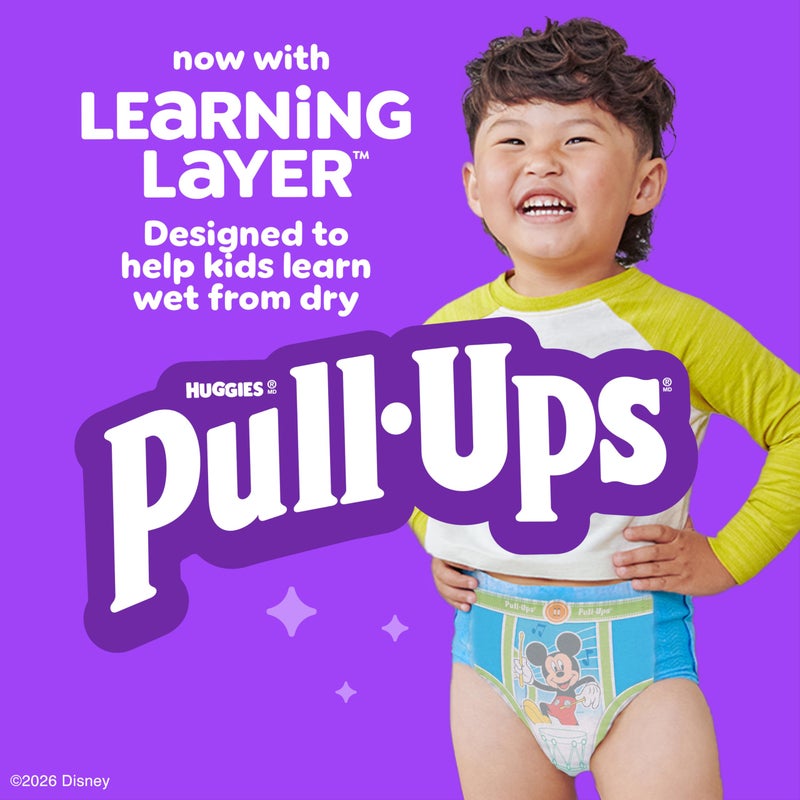 Pull-Ups Boys' Potty Training Pants, Size 6T-7T Training Underwear (55-75 lbs), 13 Count - Image 4