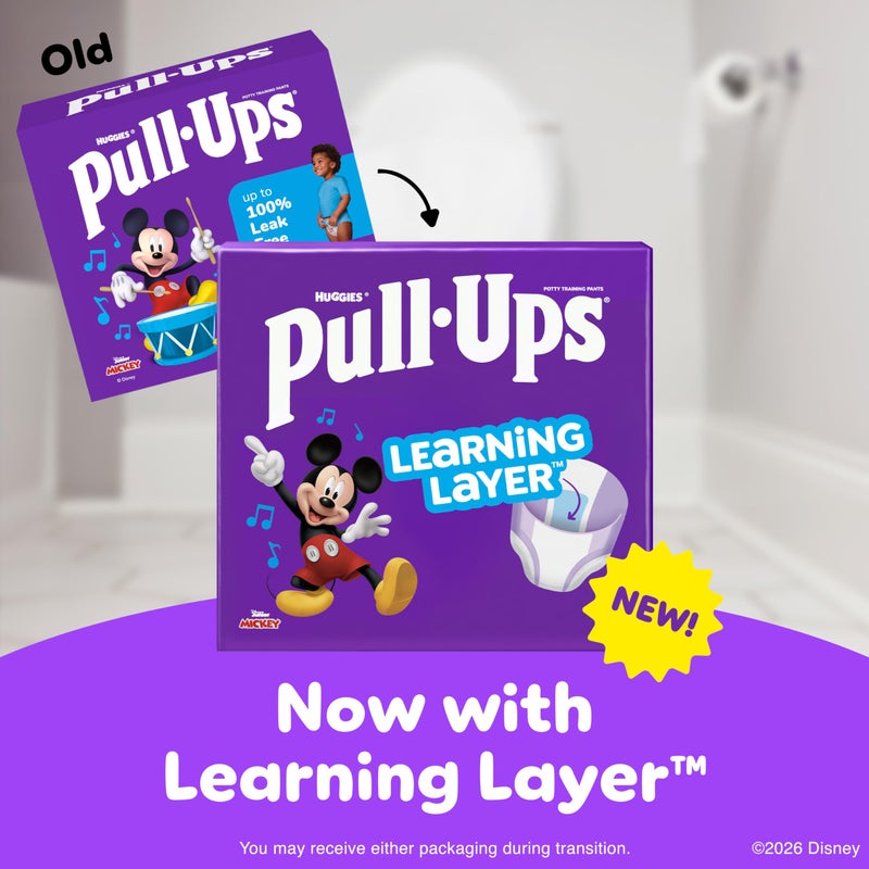Pull-Ups Boys' Potty Training Pants, Size 6T-7T Training Underwear (55-75 lbs), 13 Count - Image 2