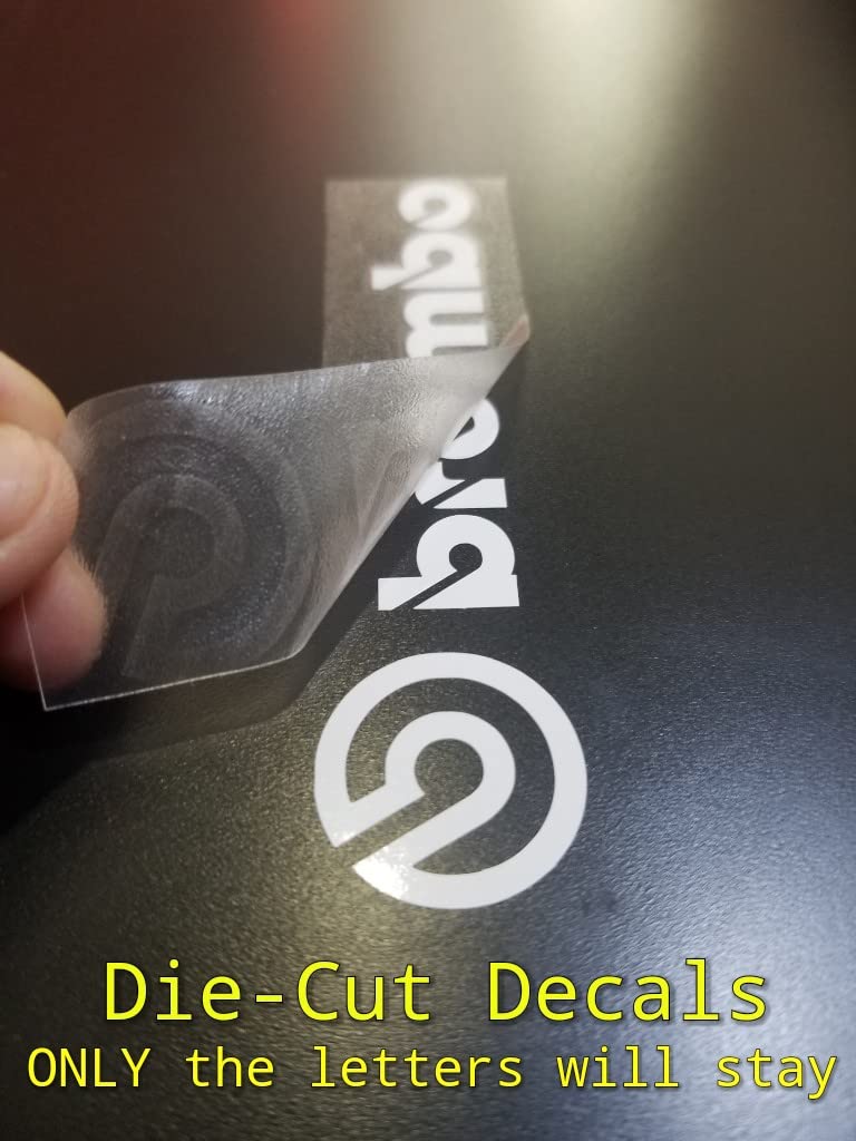 Brembo RG Brembo Stickers Combo Set, 6-Pieces for 4-6 Pistons Brakes - White - Image 3