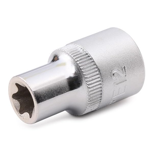 Yato Yato YT05222 Torx Socket E12 x 28mm for 12 Drive S2 Steel Chromium Plated Home Mechanical Tool - Image 5