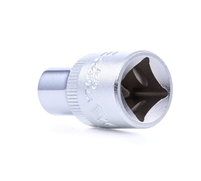 Yato Yato YT05222 Torx Socket E12 x 28mm for 12 Drive S2 Steel Chromium Plated Home Mechanical Tool - Image 1