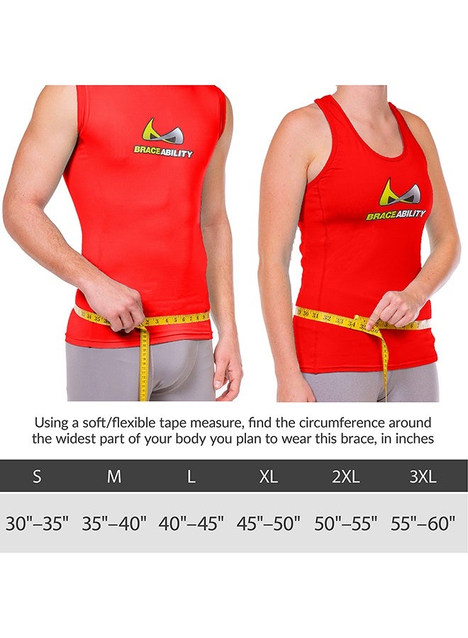 Arabest Spine Sport Back Brace - Athletic Men's and Women's Workout Lumbar Corset for Exercising, Running, Golfing, Driving, Fishing, Active Nurses and Police Work (Large) - Image 2