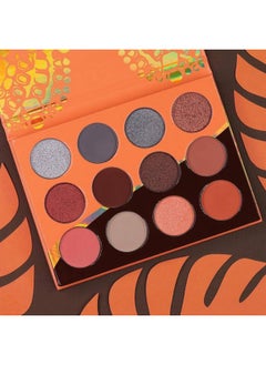 Juvia's Place Juvia's Place Palette The Nubian 3 Coral - Peachy Neutrals, Muted Hues, Shades of 12, Matte & Shimmer Shades, Pigmented Makeup Palette Eye Color & Shine, Pressed  - Image 5