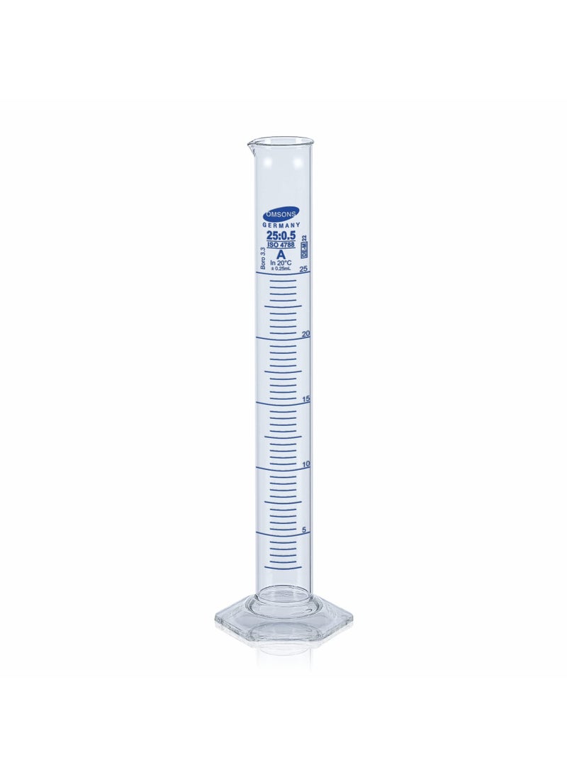 OMSONS Measuring Cylinder, HEXA BASE  - Image 1