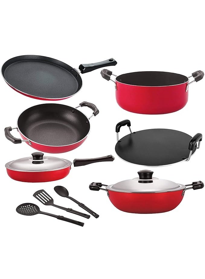 Nirlon Non-Stick Aluminium Cookware Set - Image 1