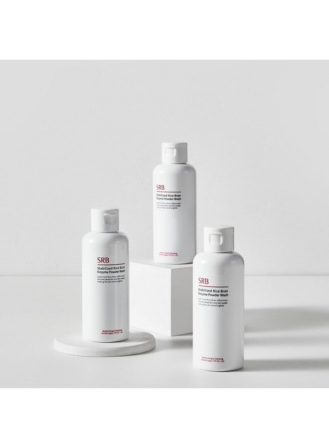 إس آر بي مسحوق إنزيم نخالة الأرز المستقر، غسول مقشر للوجه مع الإنزيمات للبشرة الحساسة وحب الشباب، مسحوق تنظيف الأرز بالكولاجين المرطب (2.46 أونصة) - Image 5