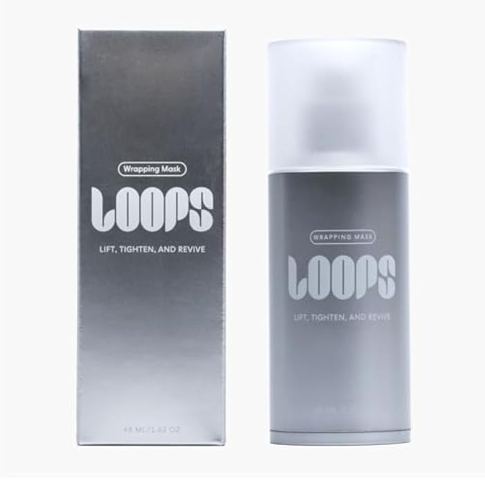 LOOPS Wrapping Mask - Lifts and Firms Skin - Collagen Face Masks -Skin Tightening Facial - Collagen Night Wrapping - Collagen's Mask's Overnight - Overnight Face Mask -Gifts for Women - Image 3