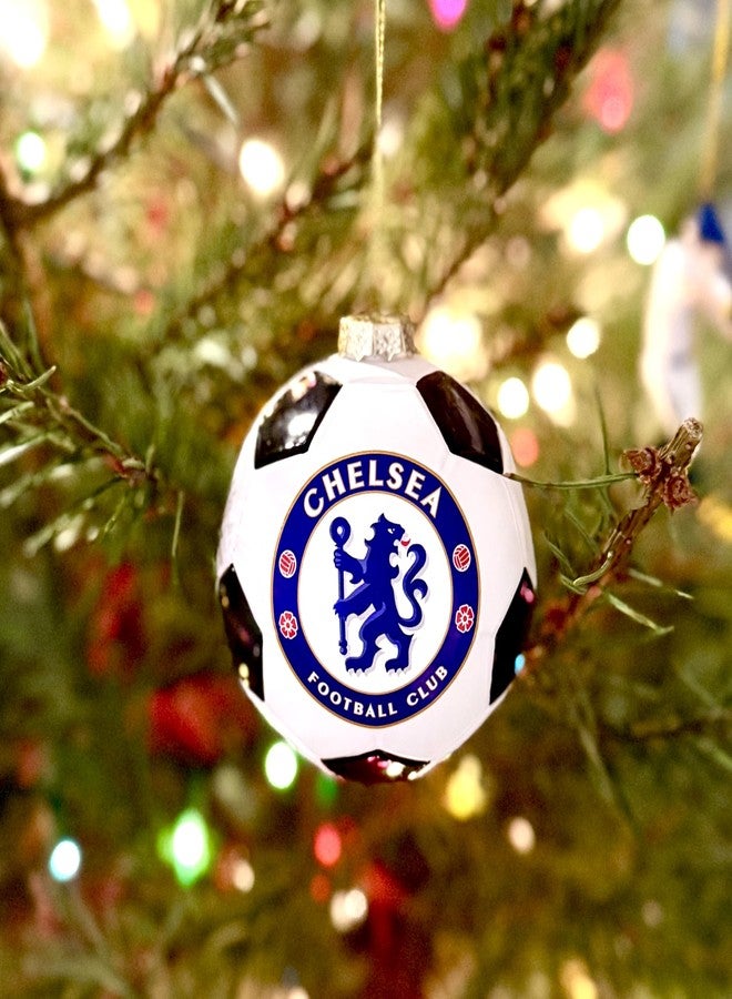 Tree Buddees x Chelsea F.C. Official Football Club Bauble Limited Edition Christmas Ornament - Premier League Soccer Team (Chelsea F.C. Glass Ball) - Image 2