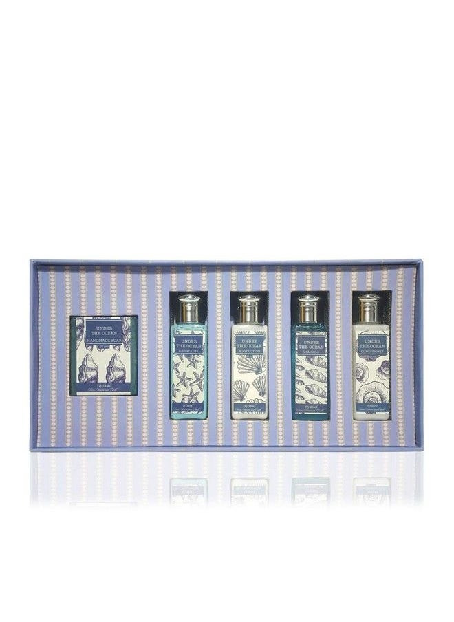 Nyassa Under The Ocean Bath Ritual Gift Set Containing A Soap Shower Gel Shampoo Conditionerbody Lotion;Gift Set For All Occasions; Natural Ingredient;Ideal Gifting For All Occasion  - Image 3