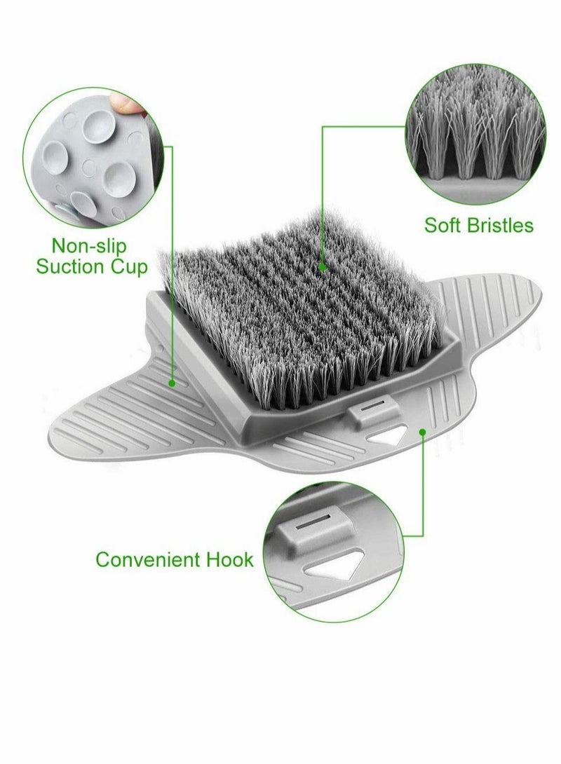 Excefore Foot Scrubber Cleaner, Foot Massager Shower Brush with Non-Slip Suction  - Image 2