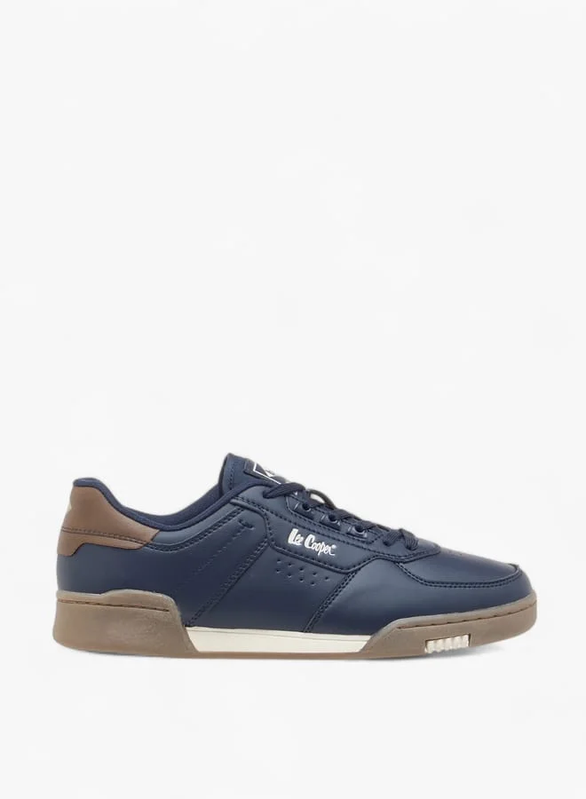 Lee Cooper Men's Panelled Lace-Up Sneakers