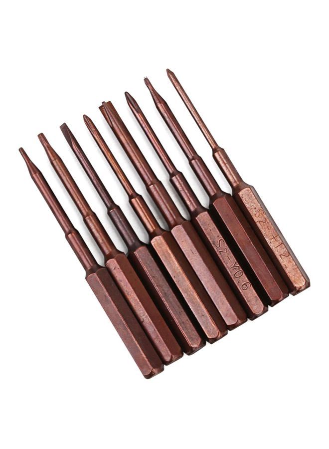 NIBEMINENT 13-Piece Multi-Function Mobile And Computer Disassemble Tools Brown/Black/Yellow  - Image 3