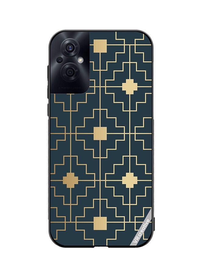 VR CREATIVE Protective Case Cover For Oppo Reno8 Z Asian Icon Design Multicolour - Image 1