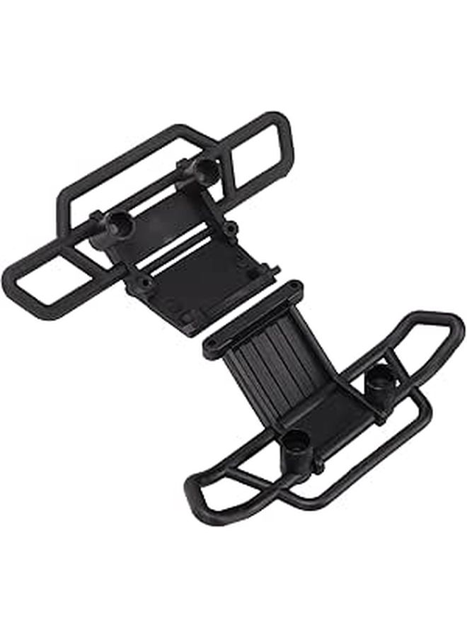 Front Rear RC Car Bumper Set 2PCS Lightweight Durable Plastic Easy Installation - Image 1