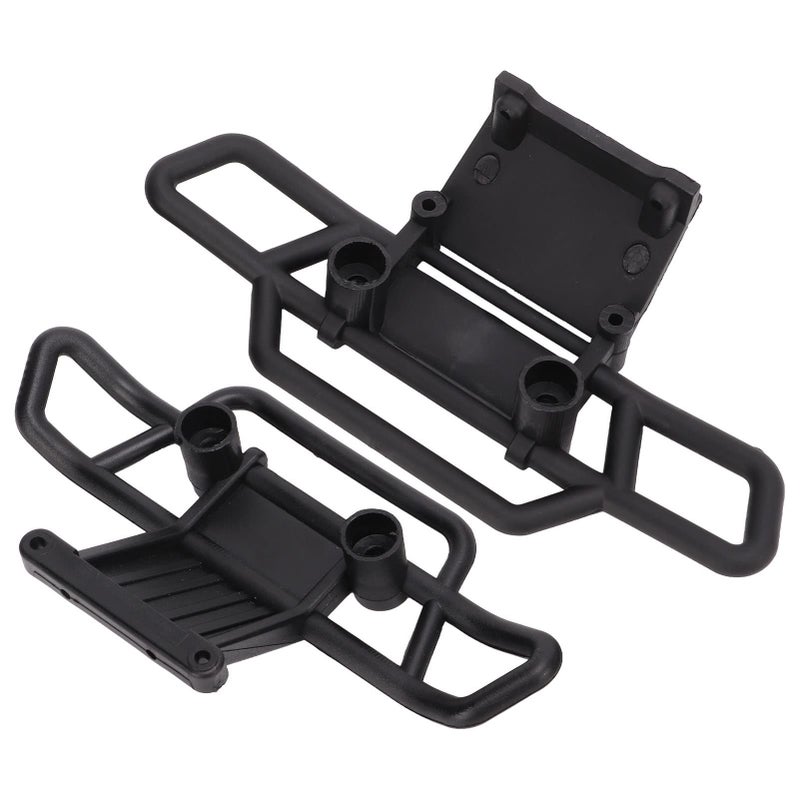 Front Rear RC Car Bumper Set 2PCS Lightweight Durable Plastic Easy Installation - Image 4