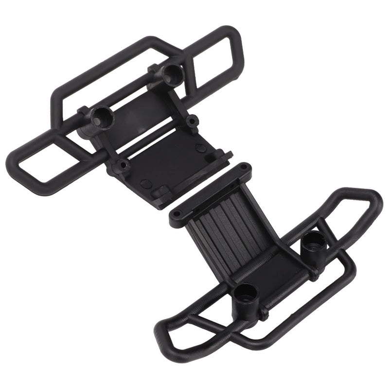 Front Rear RC Car Bumper Set 2PCS Lightweight Durable Plastic Easy Installation - Image 2