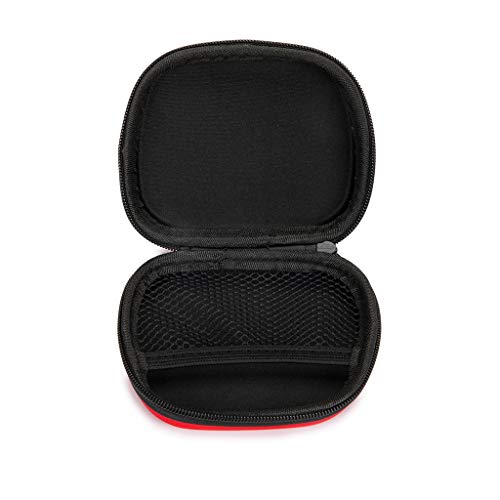 Jipemtra First Aid Hard Case Empty, First Aid Hard Case First Aid EVA Hard Red Medical Bag for Home Health First Emergency Responder Camping Outdoors (5x4x1.8 Small) - Image 3