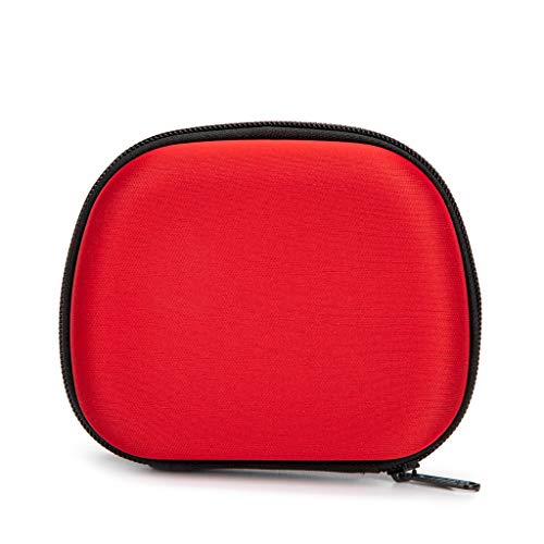 Jipemtra First Aid Hard Case Empty, First Aid Hard Case First Aid EVA Hard Red Medical Bag for Home Health First Emergency Responder Camping Outdoors (5x4x1.8 Small) - Image 2