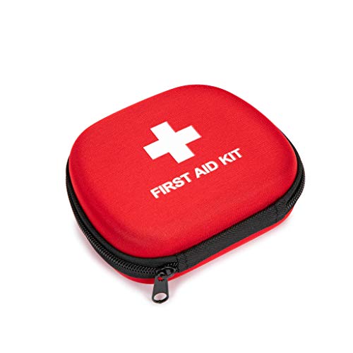 Jipemtra First Aid Hard Case Empty, First Aid Hard Case First Aid EVA Hard Red Medical Bag for Home Health First Emergency Responder Camping Outdoors (5x4x1.8 Small) - Image 4