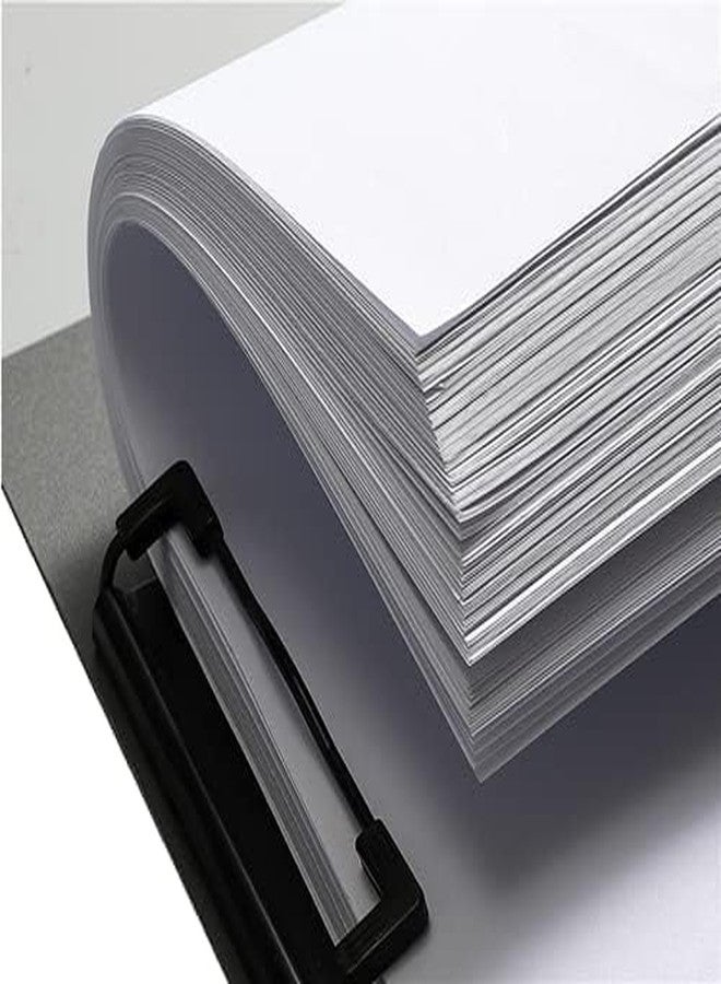 CREDSY A4 Clipboard File Folder with Top & Side 2 Clips | PVC Flip Writing Pad for A4 & Letter Size Papers | Office, School, Hospital & Student Use | Sky Blue - Image 4