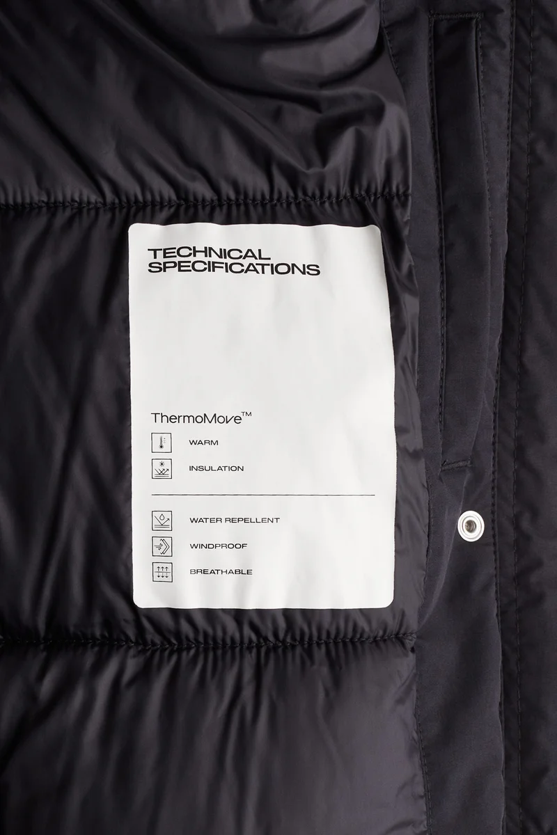H&M Padded Parka In Thermomove™