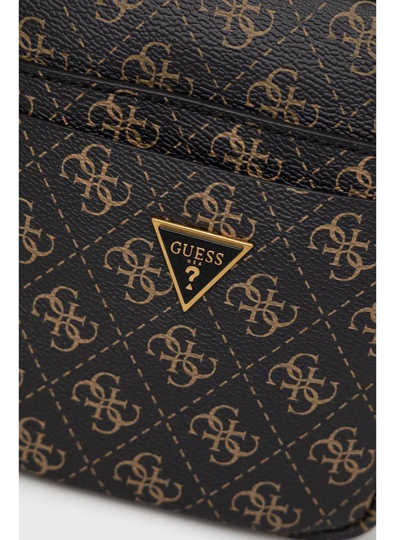 GUESS حقيبة كروس بودي مزودة بتصميم مونوغرام مبطن للرجال من غس GU24142 لون قهوة - Image 2