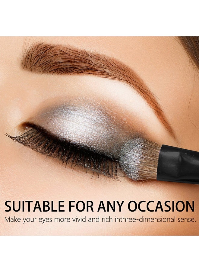 FROMST  Wild West Eyeshadow Palatte,12 Colors Makeup Smoky Eyeshadow Palette Natural Nude Matte Shimmer Glitter Pigment Eye Shadow Pallete Set Black Eye Shadow Halloween Make Up for Women,#C Wild West - Image 2