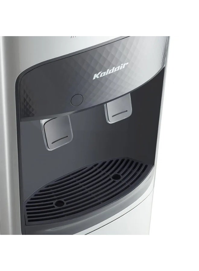 كولداير مبرد مياه بارد و ساخن كولدير Type A، عدد 2 حنفية، فضي - KWD-ABBL-2.1-SLIVR - Image 5