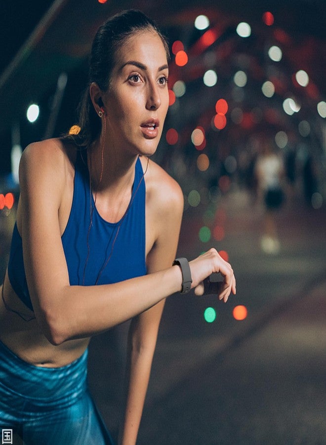 اي كي مجموعة من 3 أساور رياضية متوافقة مع ساعات Fitbit Sense 2 / Sense / Fitbit Versa 4 / Versa 3، للرجال والنساء، أساور كلاسيكية ناعمة لساعات Fitbit Sense 2 / Sense / Versa 4 / Versa 3 الذكية - Image 5
