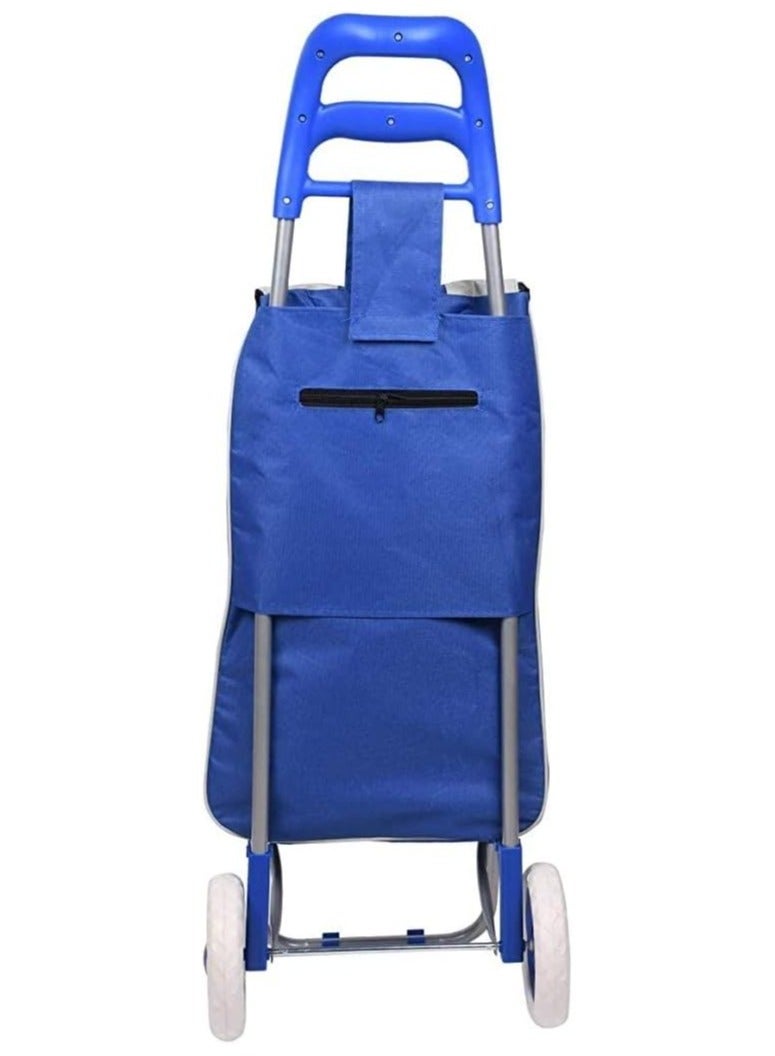 DubaiGallery Portable and Foldable Shopping Trolley Bag  - Image 3