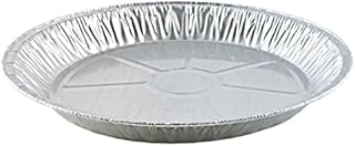 Handi-Foil 12" Aluminum Foil Pie Pan Extra-Deep Disposable Tin Plates (pack of 12) - Image 1