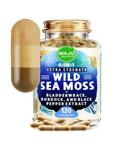 Wild Irish Sea Moss Capsules (120ct)