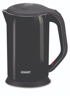 Smart Black water kettle, 2 layers, stainless steel interior and plastic exterior, 1.7 liters, from  Smart  - Image 2