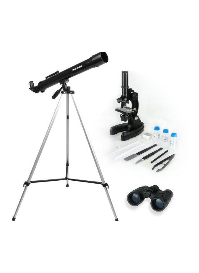 Celestron Celestron Telescope Microscope Binocular Science Kit  - Image 1